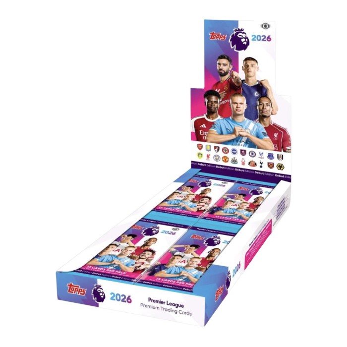 2025-26 Topps English Premier League Soccer Hobby Box