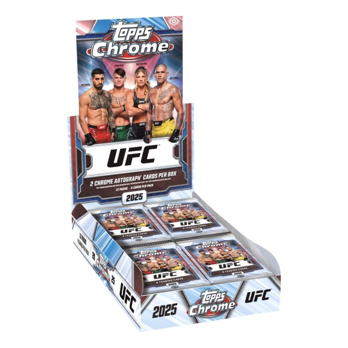 2025 Topps Chrome UFC Hobby Box