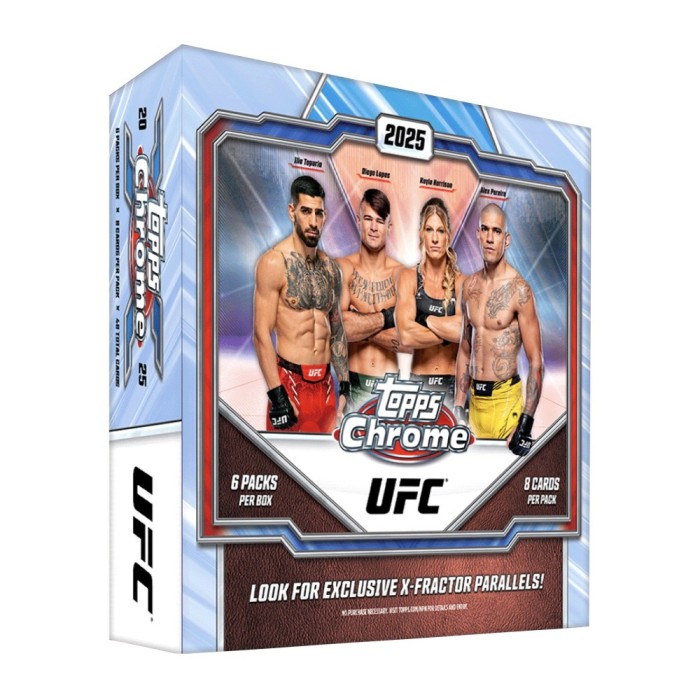 2025 Topps Chrome UFC Mega Box