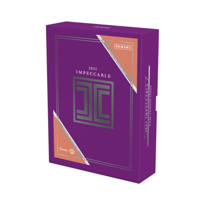 2025 Panini Impeccable WNBA Basketball 3 Hobby Box Case