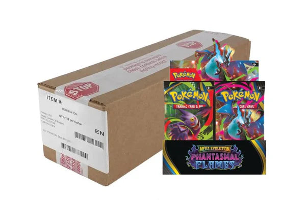 Pokemon Phantasmal Flames Booster 6 Box Case *PRESALE*