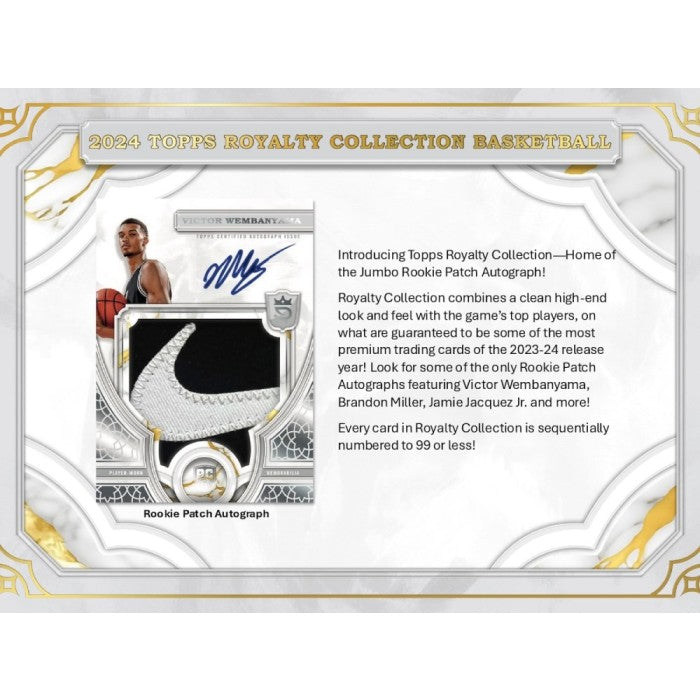 2023-24 Topps Royalty Basketball Hobby Box