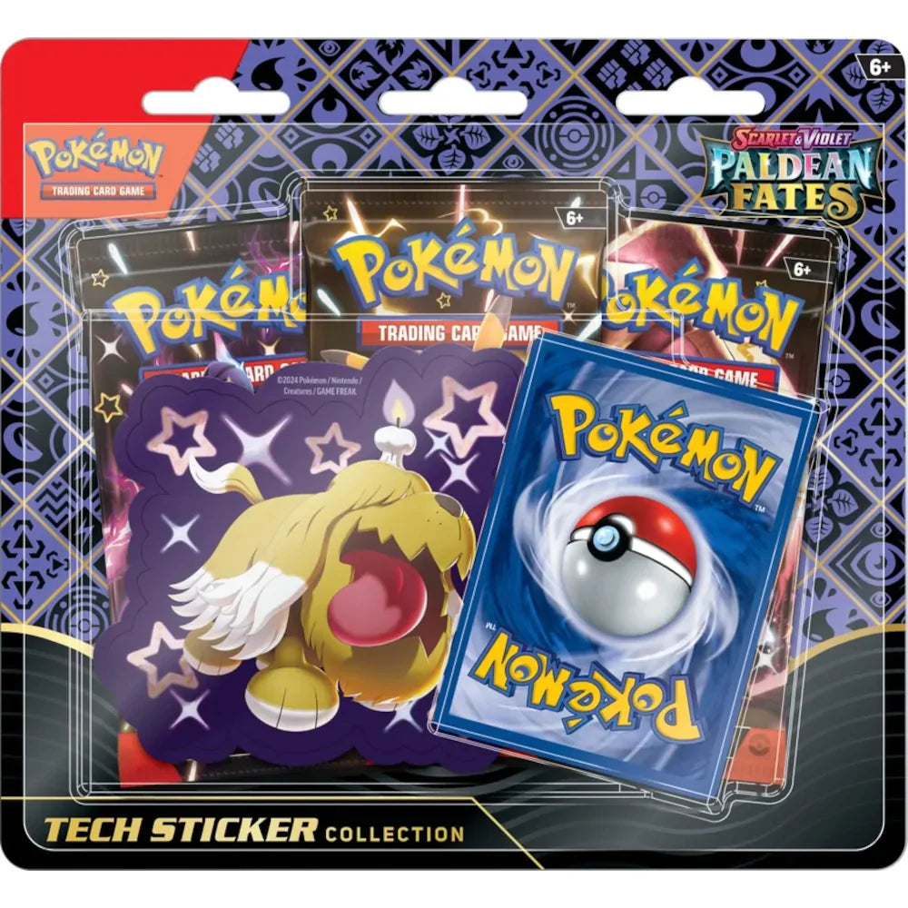 Pokemon Paldean Fates Tech Sticker Collection