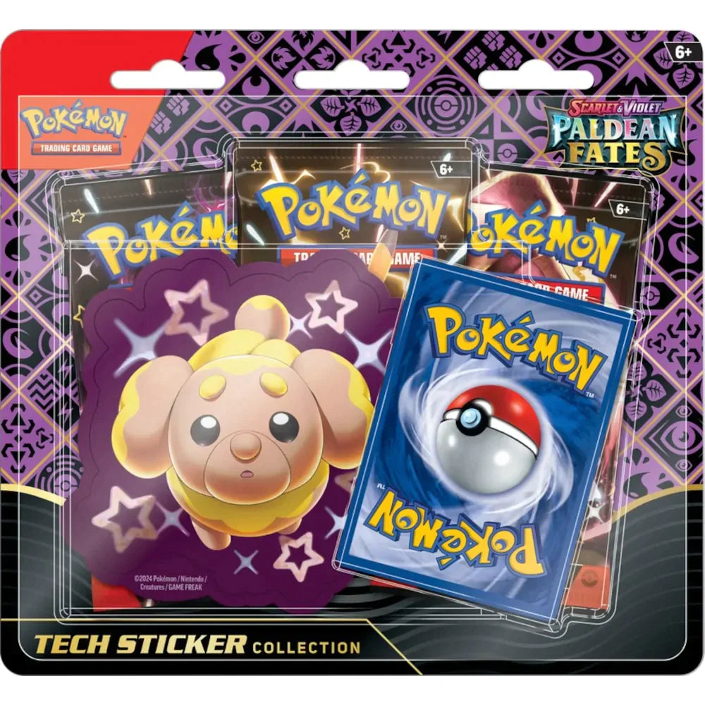 Pokemon Paldean Fates Tech Sticker Collection Case