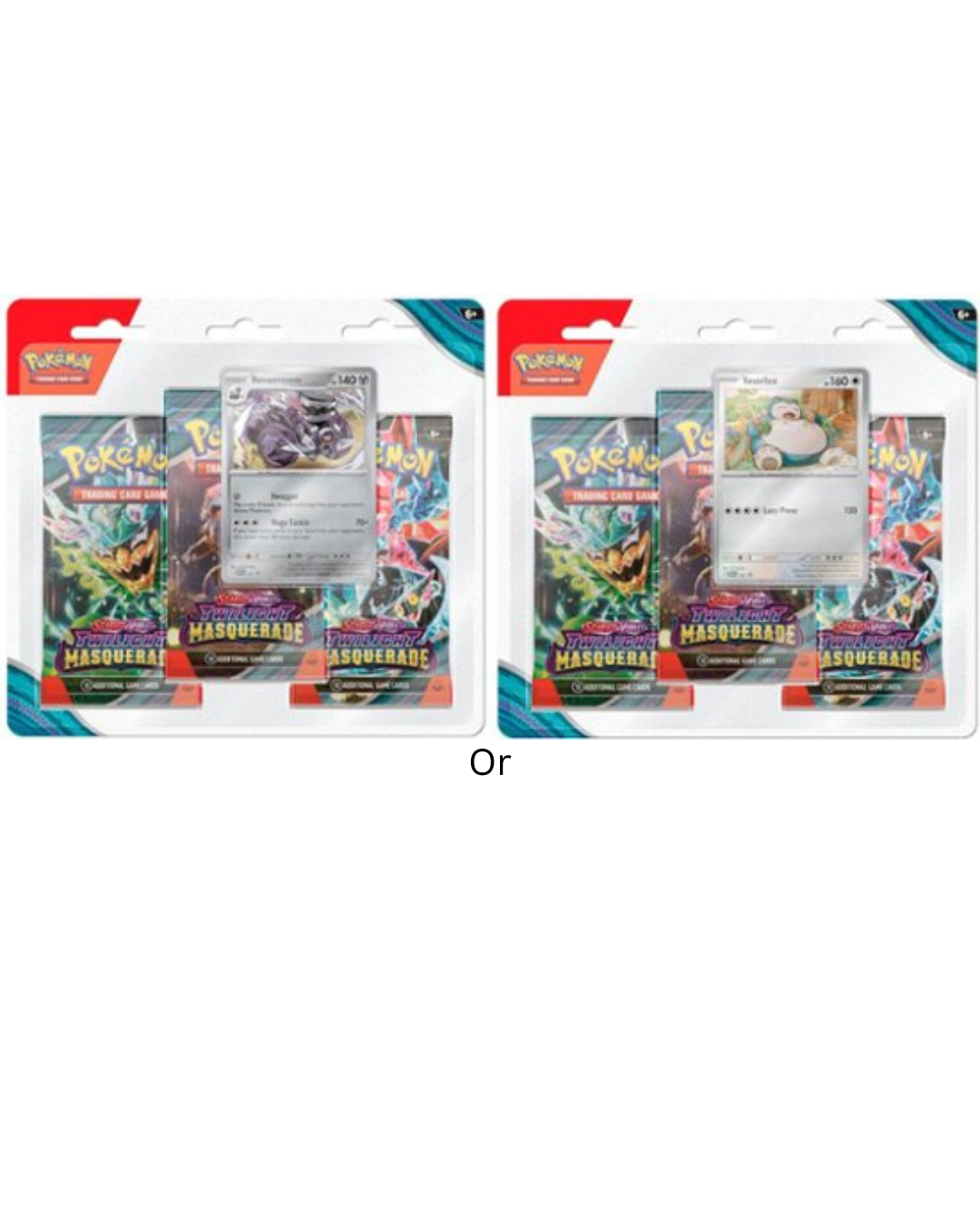 Pokemon Scarlet & Violet Twilight Masquerade 3 Pack Blister