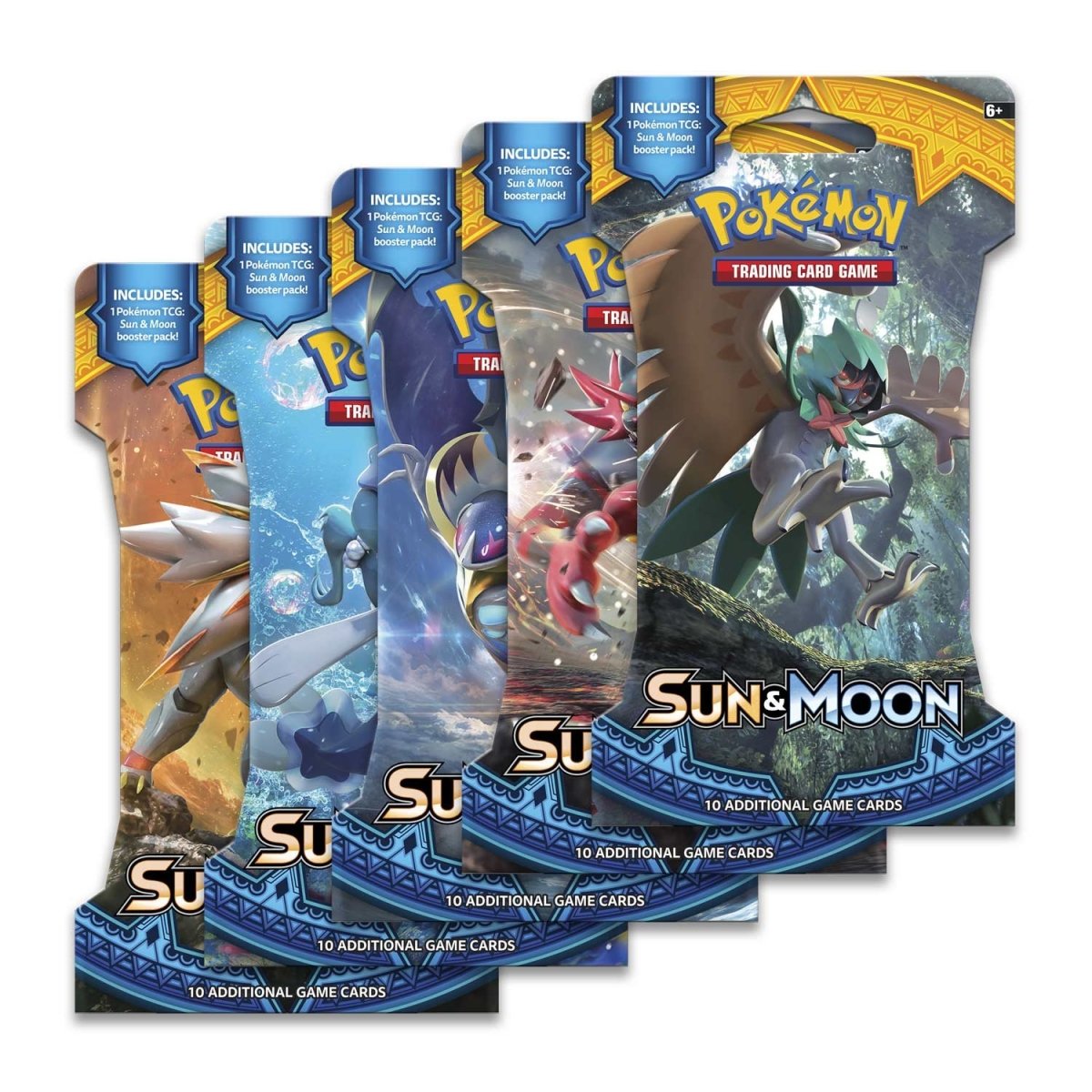 Pokemon Sun &amp; Moon Sleeved Booster Pack