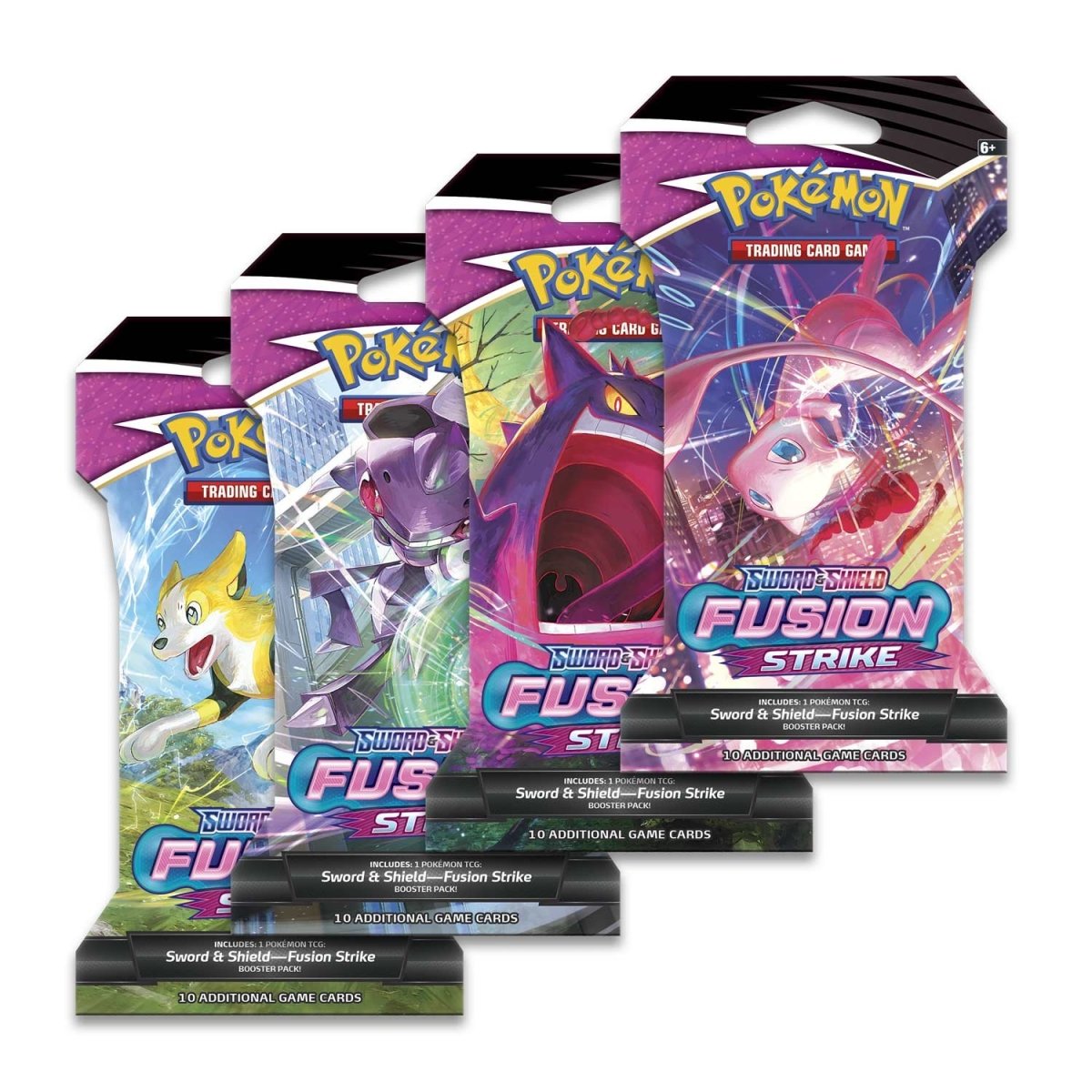 Pokemon Sword and Shield Fusion Strike Sleeved Booster Pack