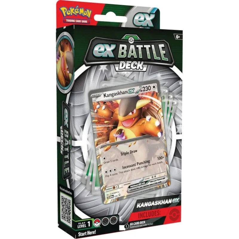 Pokemon Kangaskhan EX or Greninja EX Battle Deck Box