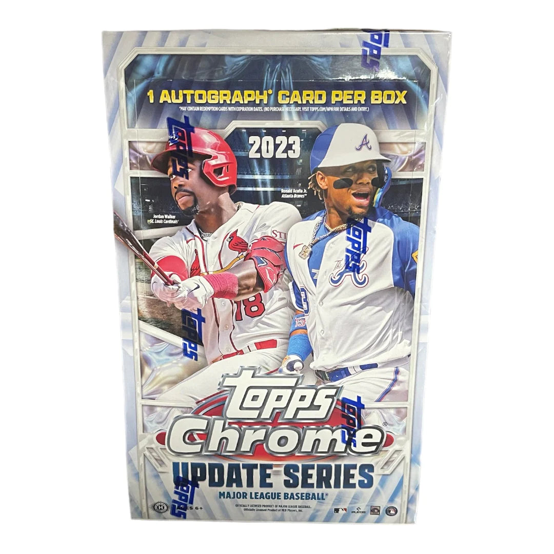2023 Topps Chrome Update Baseball 6 Hobby Box Case