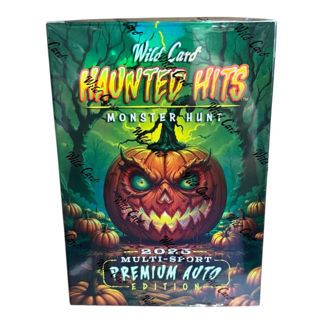 2025 Wild Card Haunted Hits Multi Sport Premium Auto Edition 20 Box Case