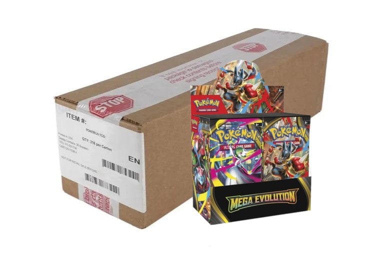 Pokemon Mega Evolution Booster 6 Box Case *PRESALE*