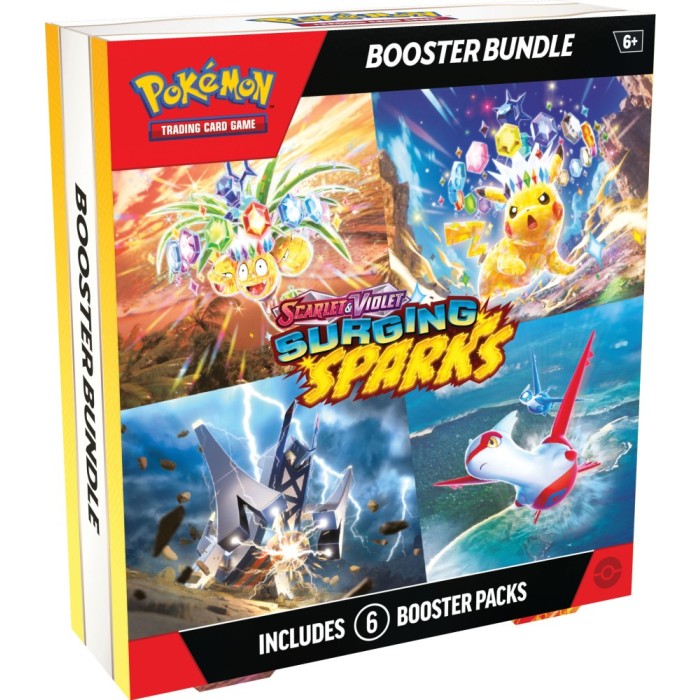 Pokemon - Scarlet & Violet - Surging Sparks - Booster Bundle Pokemon - Scarlet & Violet - Surging Sparks - Booster Bundle