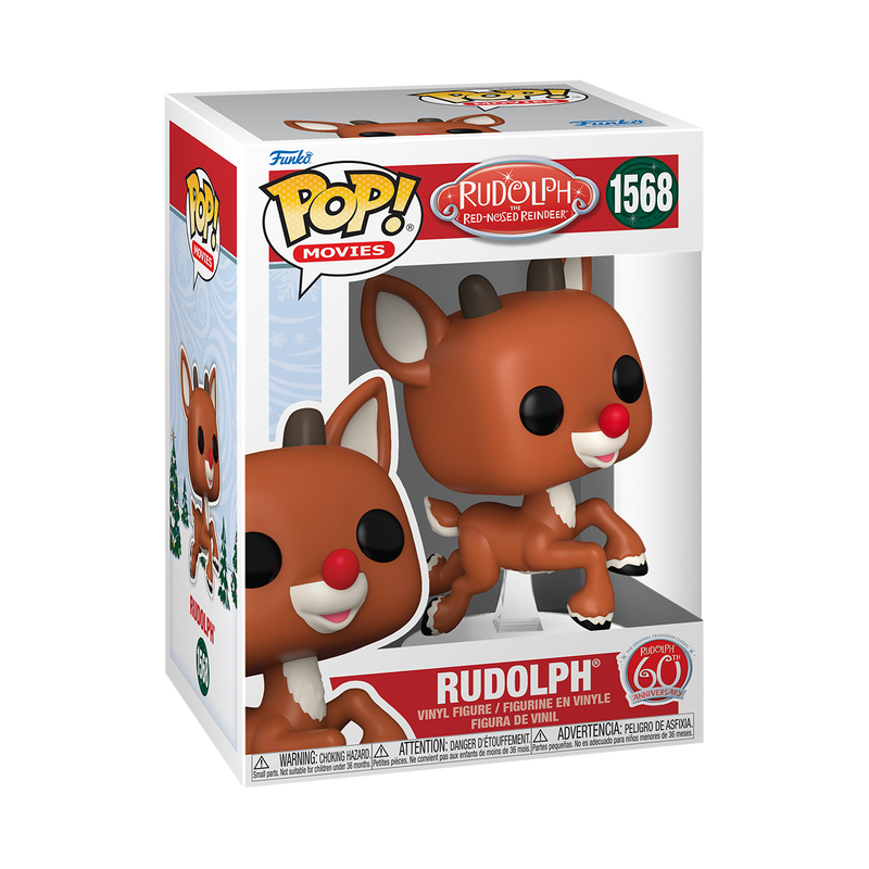 Rudolph (Flying) (60th Anniversary) Funko POP Movies 1568 W/ Protector