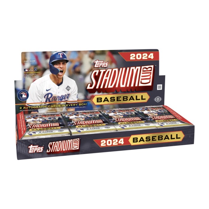 2024 Topps Stadium Club Baseball Hobby Box