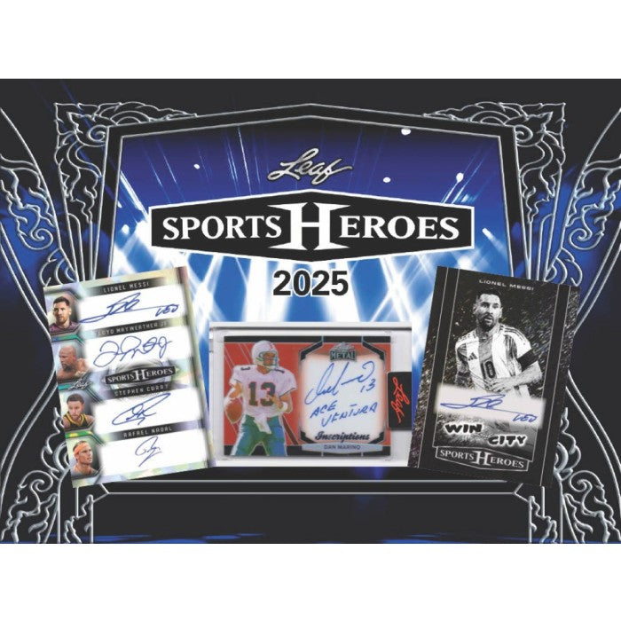 2025 Leaf Sports Heroes Hobby Box *PRESALE*