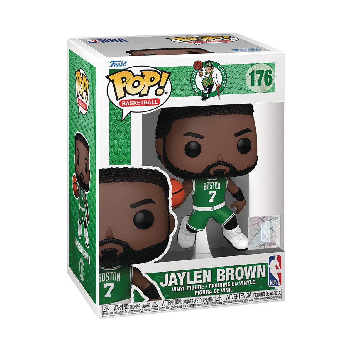 Jaylen Brown Funko Pop Basketball 176 W/ Protector