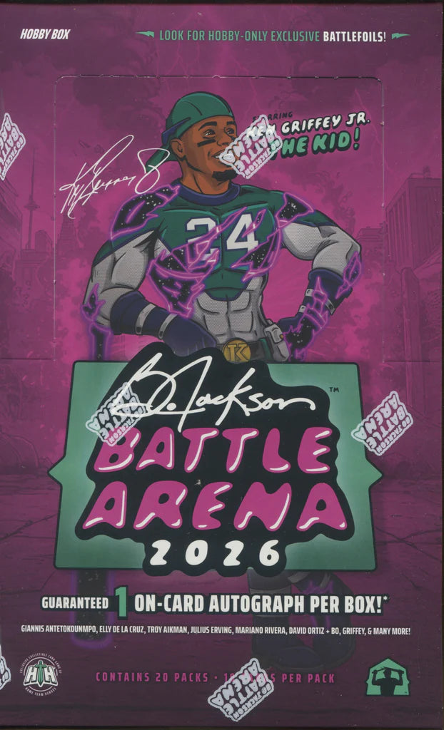 2026 Bo Jackson Battle Arena Ken Griffey Jr Edition Hobby Box