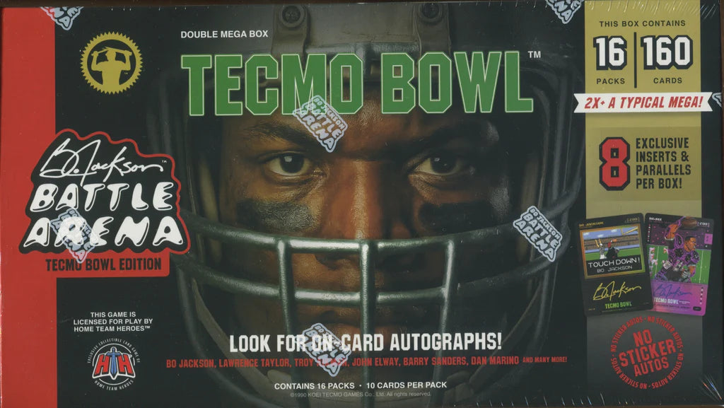 2026 Bo Jackson Battle Arena Tecmo Bowl Double Mega Box
