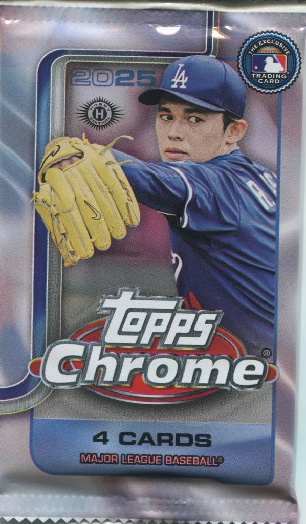 2025 Topps Chrome Baseball Hobby Pick Your Pack