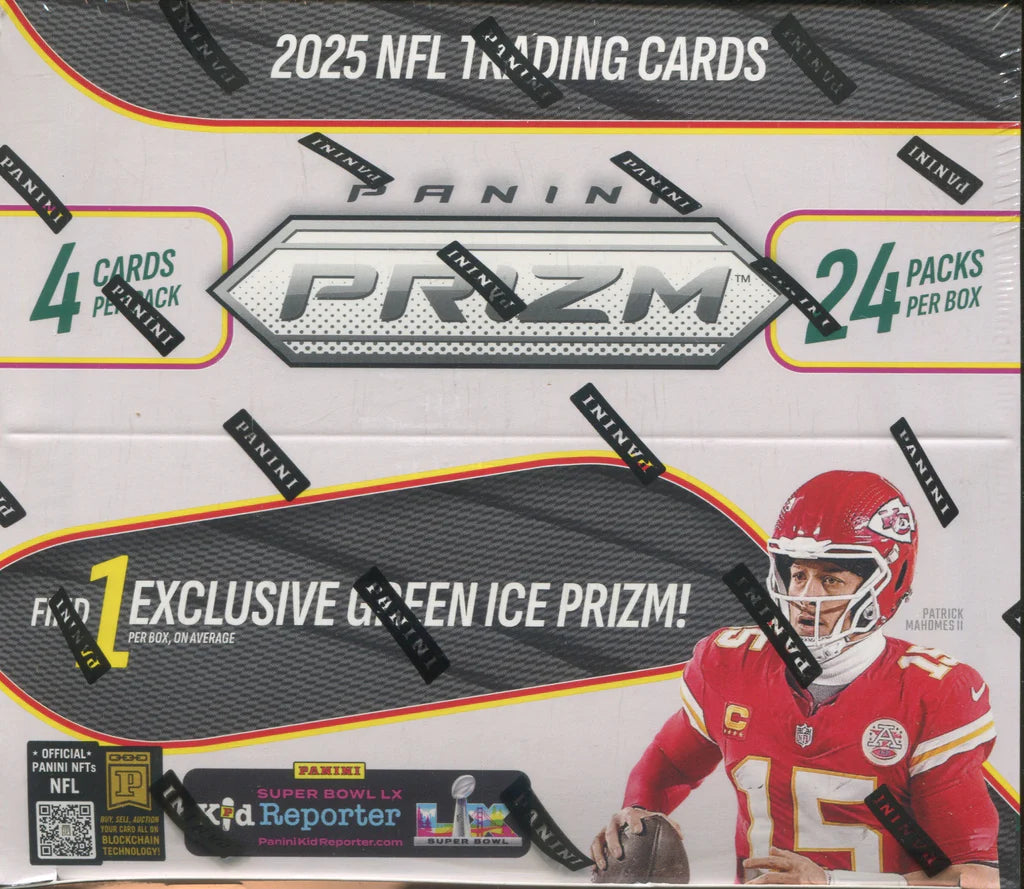 2025 Panini Prizm Football Retail Box