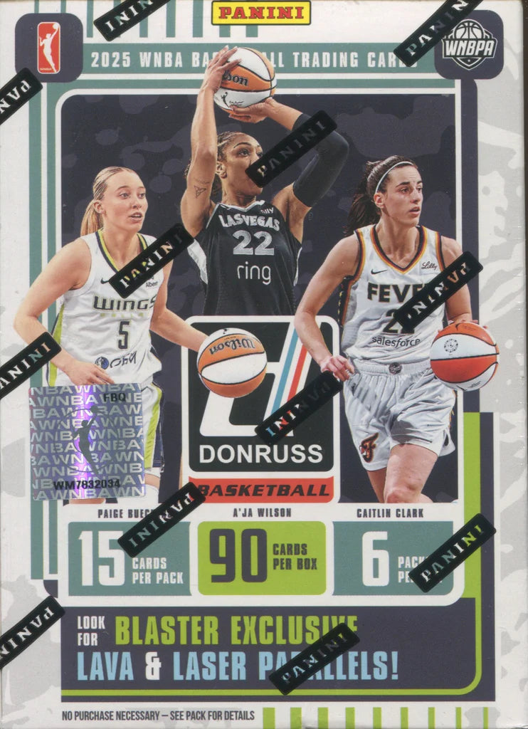 2025 Panini Donruss WNBA Basketball Blaster Box