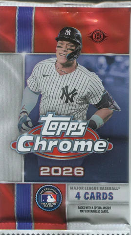 2026 Topps Chrome Baseball Blaster Packs