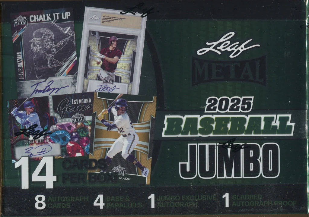 2025 Leaf Metal Baseball Jumbo Box
