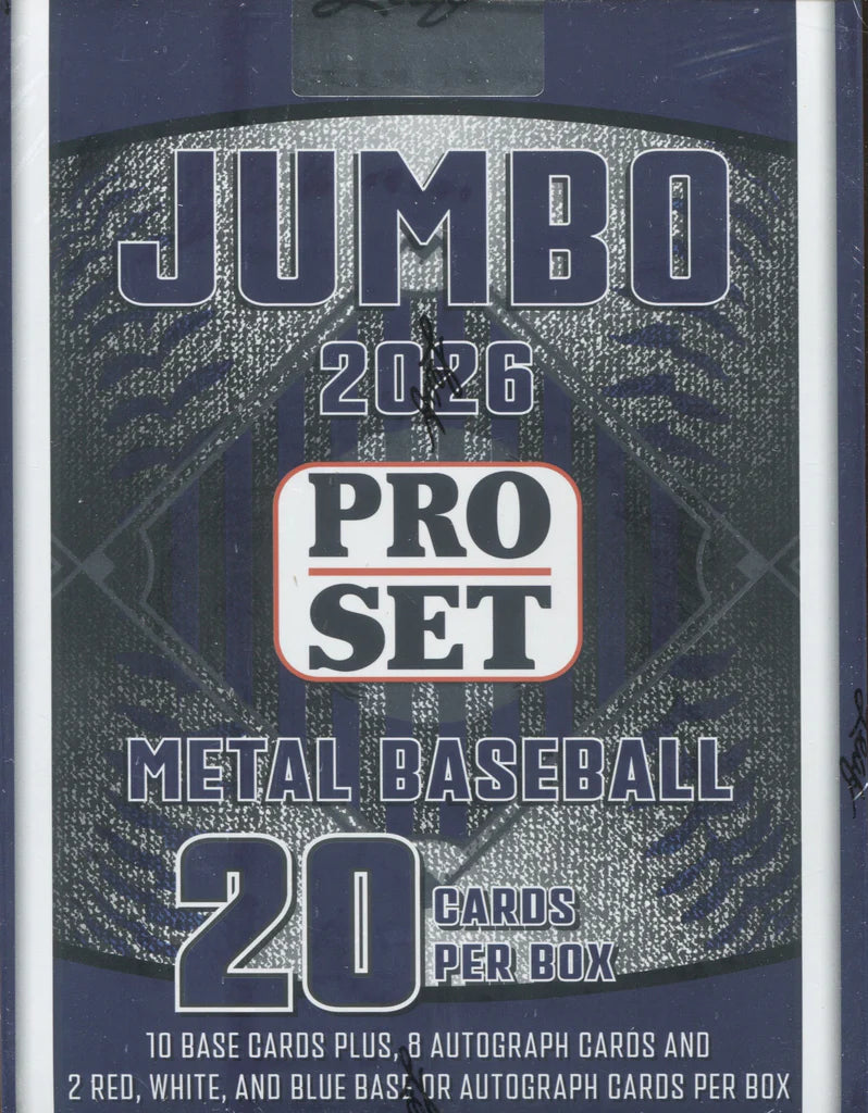 2026 Pro Set Metal Baseball Jumbo Box