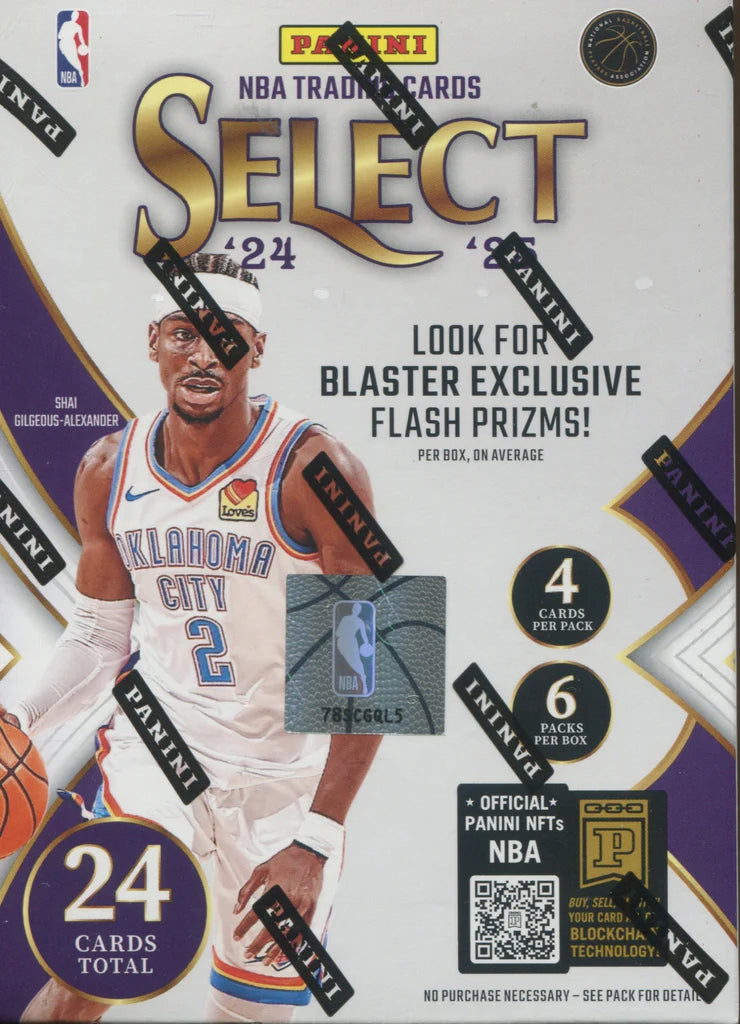2024-25 Panini Select Basketball Blaster Box (Flash Prizm)