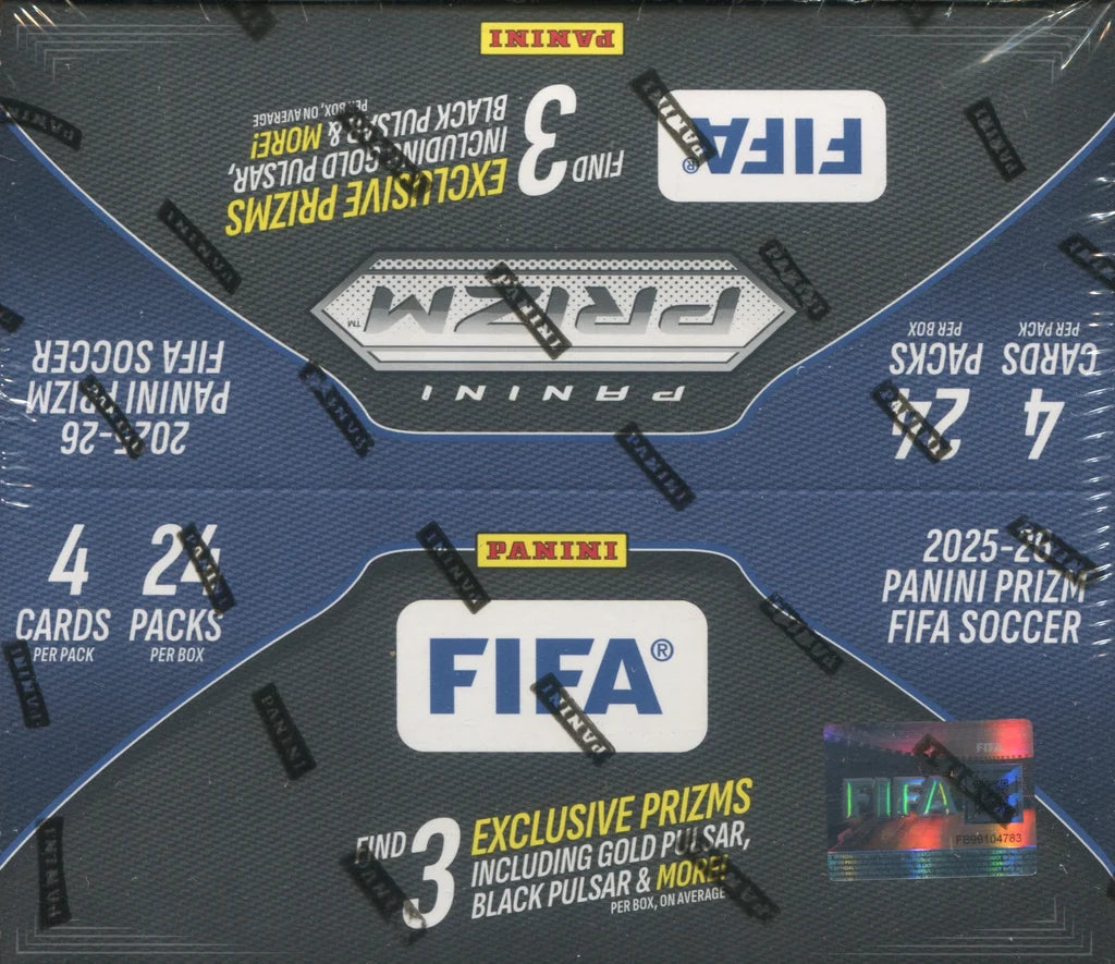 2025-26 Panini Prizm FIFA Soccer Retail Box