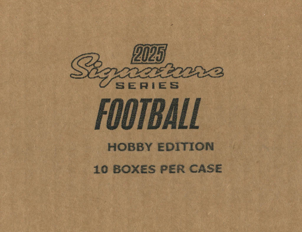 2025 Leaf Eclectic Signature Series Football Hobby 10 Box Case