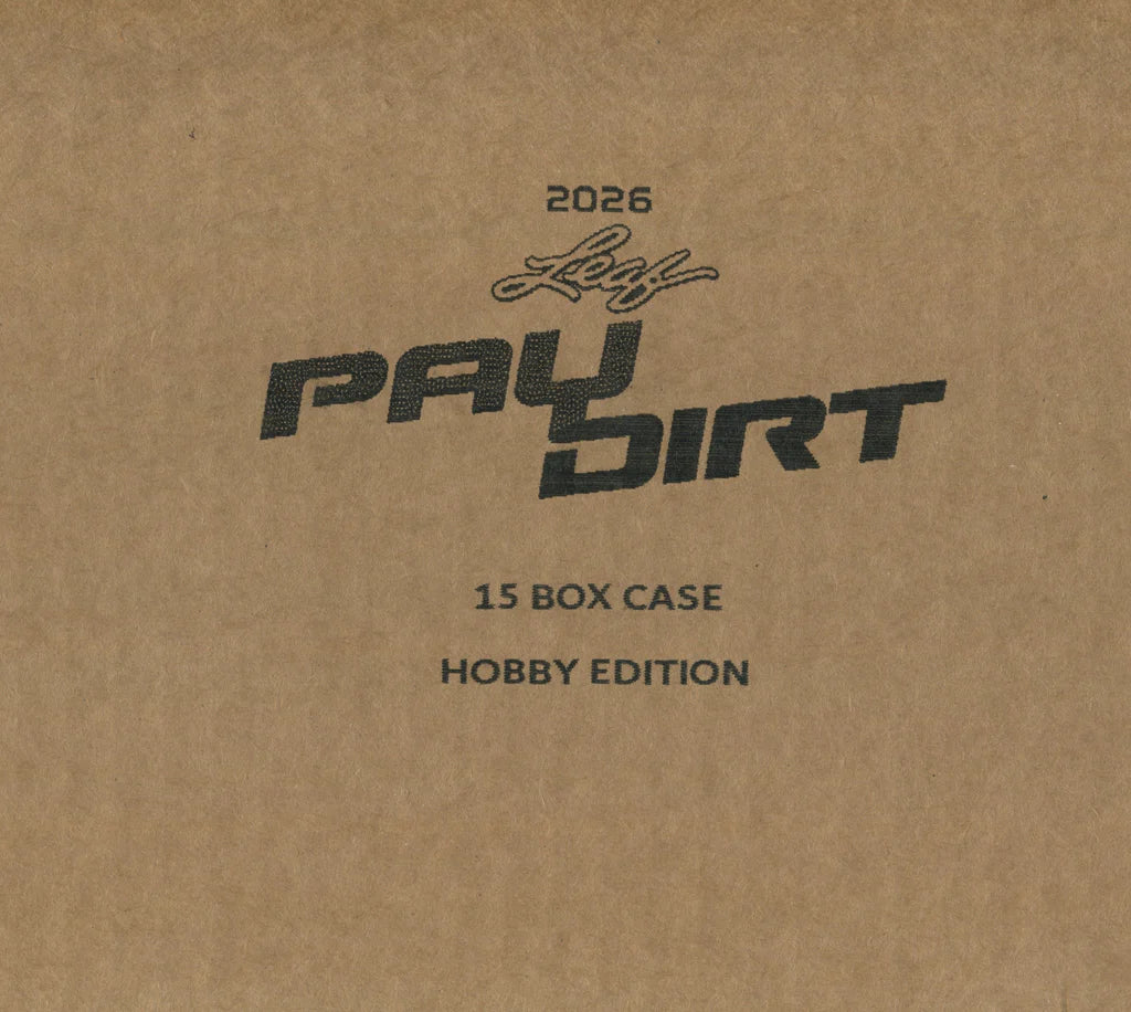 2026 Leaf Paydirt Football Hobby 15-Box Case