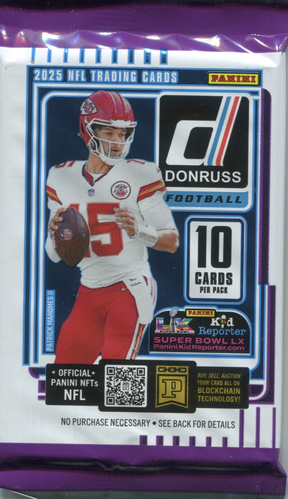 2025 Panini Donruss Football Hobby Pick Your Pack