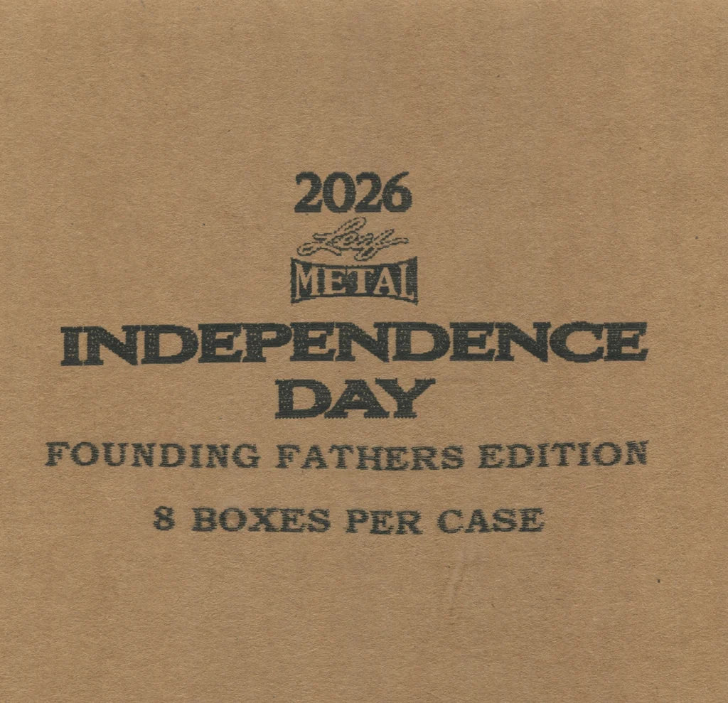 2026 Leaf Metal Independence Day Founding Fathers Box 8-Box Case