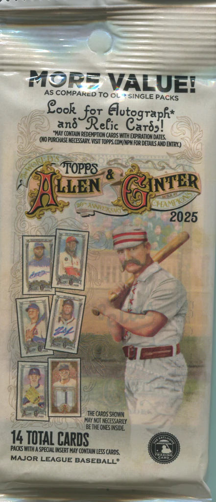 2025 Topps Allen & Ginter Baseball Fat Pack