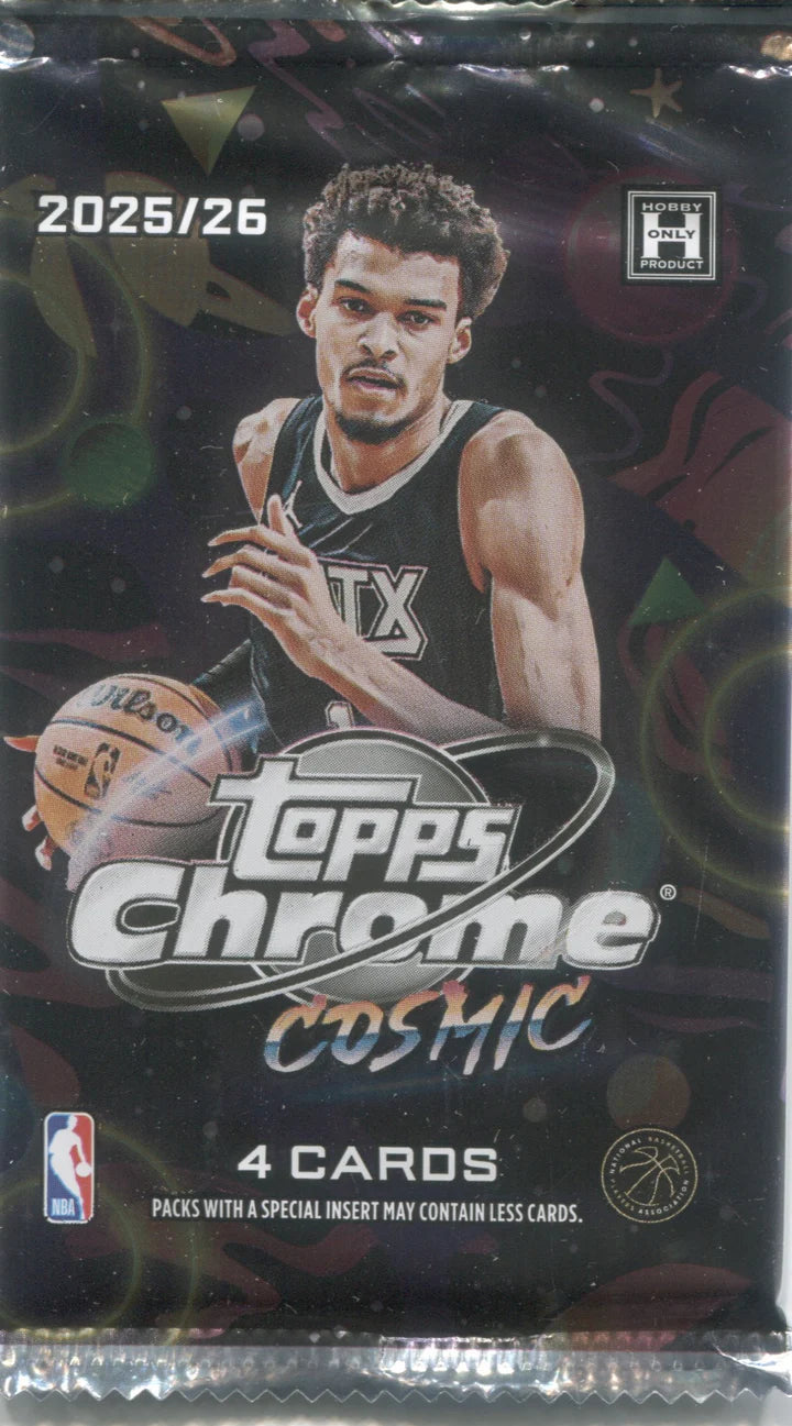 2025-26 Topps Cosmic Chrome Basketball Hobby Pick Your Pack