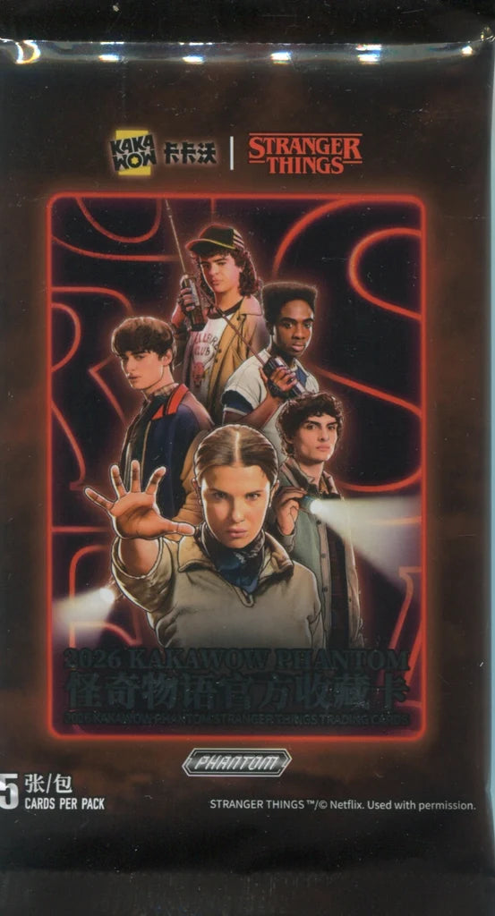 2026 Kakawow Phantom Stranger Things Hobby Pick Your Pack