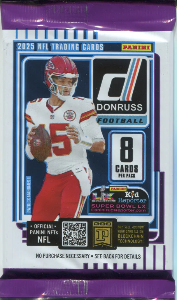 2025 Panini Donruss Football Retail Box Pick Your Pack