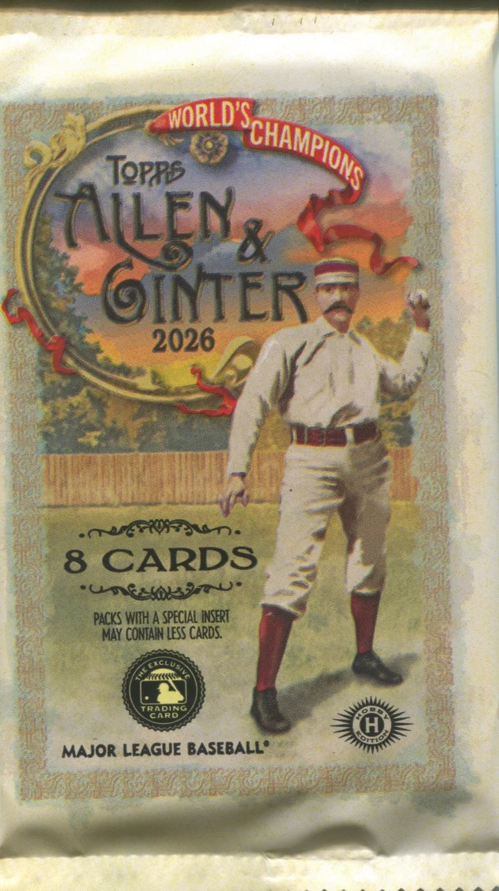 2026 Topps Allen & Ginter Baseball Hobby Pick Your Pack