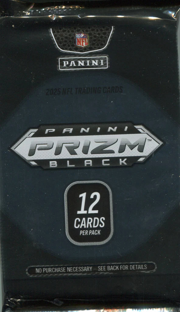 2025 Panini Prizm Black Football Hobby Box Pick Your Pack