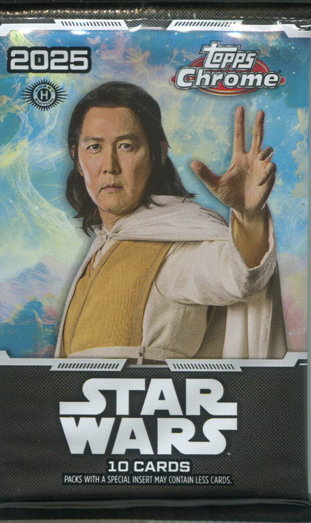 2025 Topps Chrome Star Wars Hobby Pick Your Pack