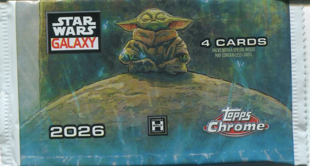 2026 Topps Star Wars Chrome Galaxy Hobby Pick Your Pack