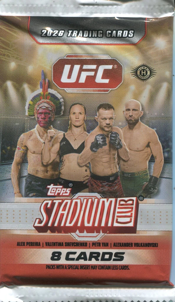 2026 Topps Stadium Club UFC Hobby Pick Your Pack