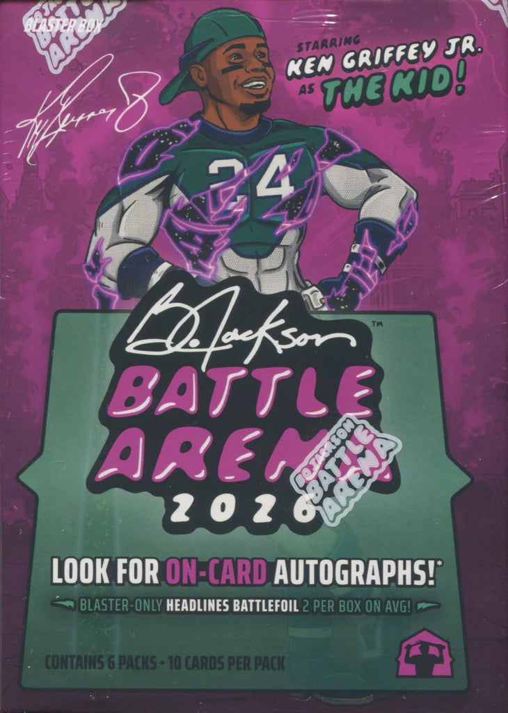 2026 Bo Jackson Battle Arena Ken Griffey Jr Edition Blaster Box