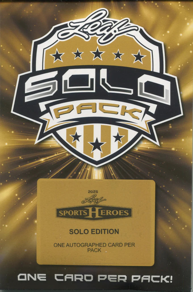 2025 Leaf Sports Heroes Solo Edition Pack