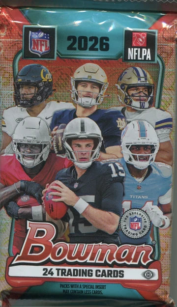 2026 Bowman Football Jumbo Pick Your Pack