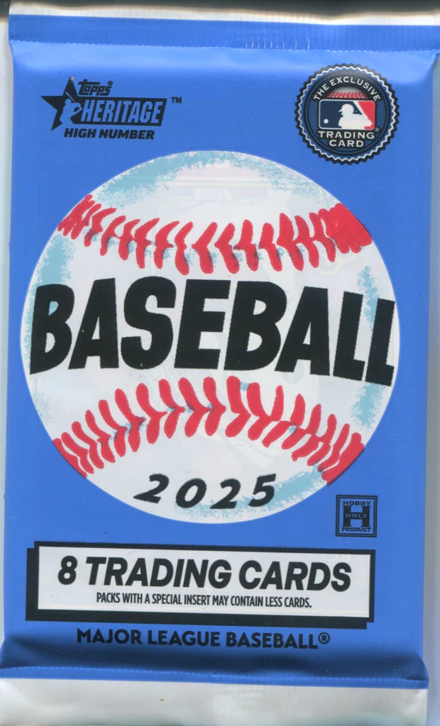 2025 Topps Heritage High Number Baseball Hobby Pick Your Pack