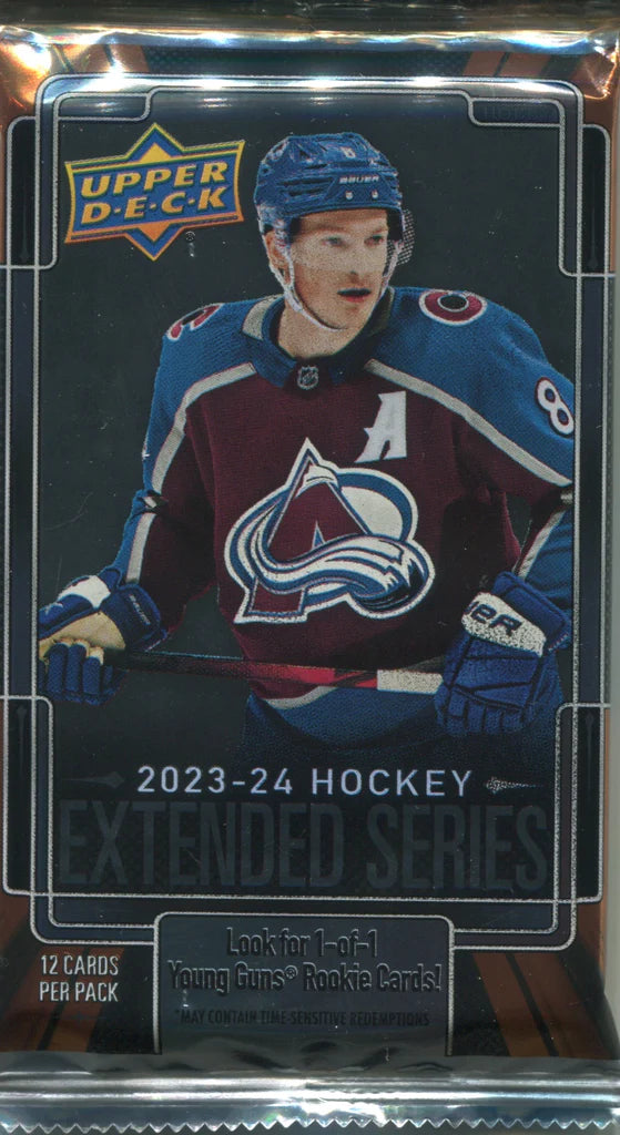 2023/24 Upper Deck Extended Series Hockey Hobby Box Pick Your Pack