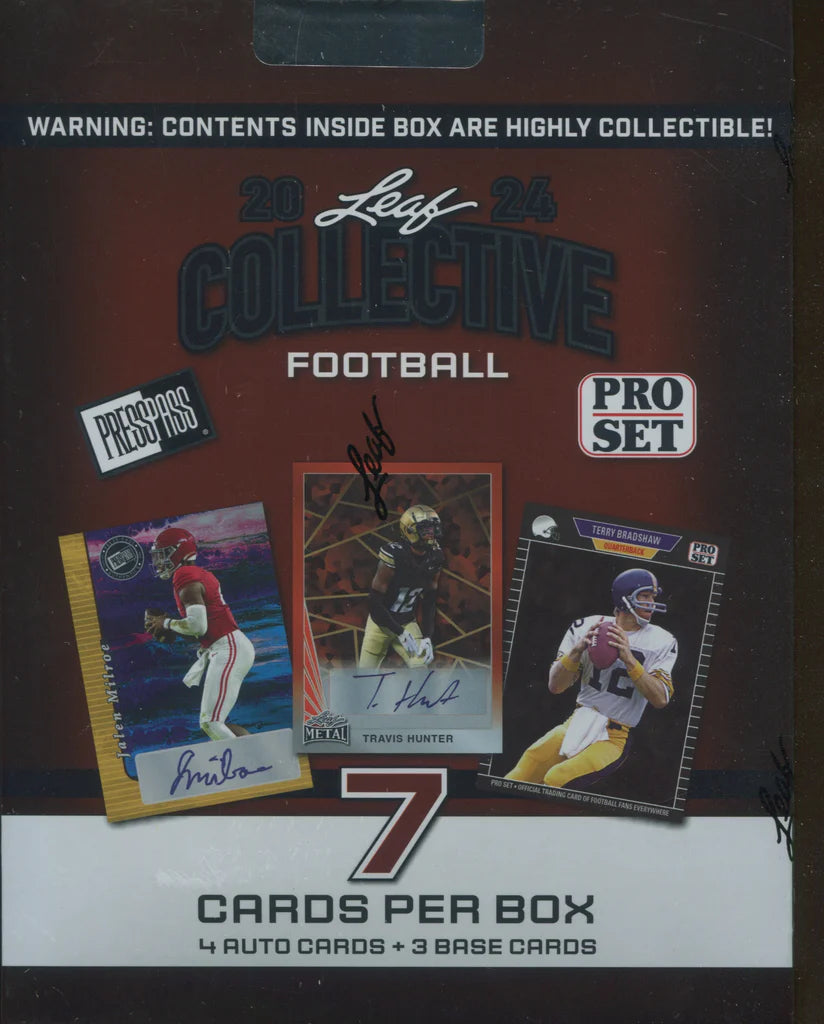 2024 Leaf Collective Football Hobby Box