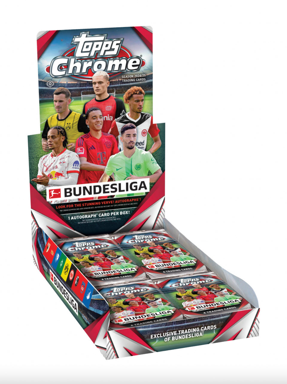 2024/25 Topps Chrome Bundesliga Soccer Hobby Box